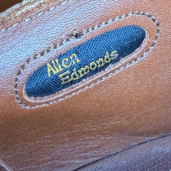 Allen Edmonds Franciscan Monk Strap Dress Shoes Size 10E Cognac Leather main image 16